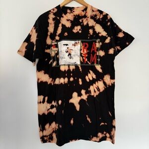 RAGE AGAINST THE MACHINE TIE DYE T-SHIRT MEDIUM
